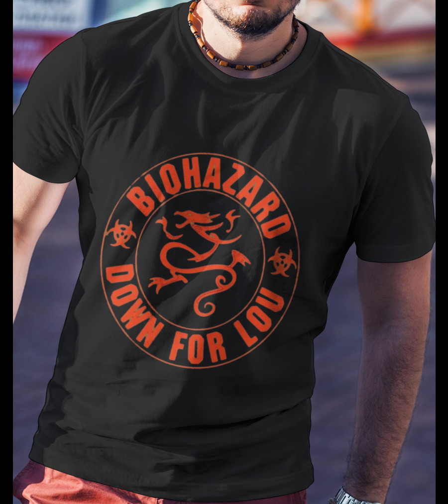 Biohazard Dragon Down For Lou T-Shirt