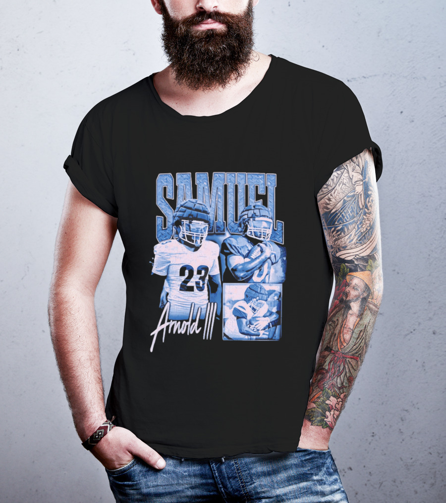 Samuel Arnold III Football Player 23 Athlete T-Shirt