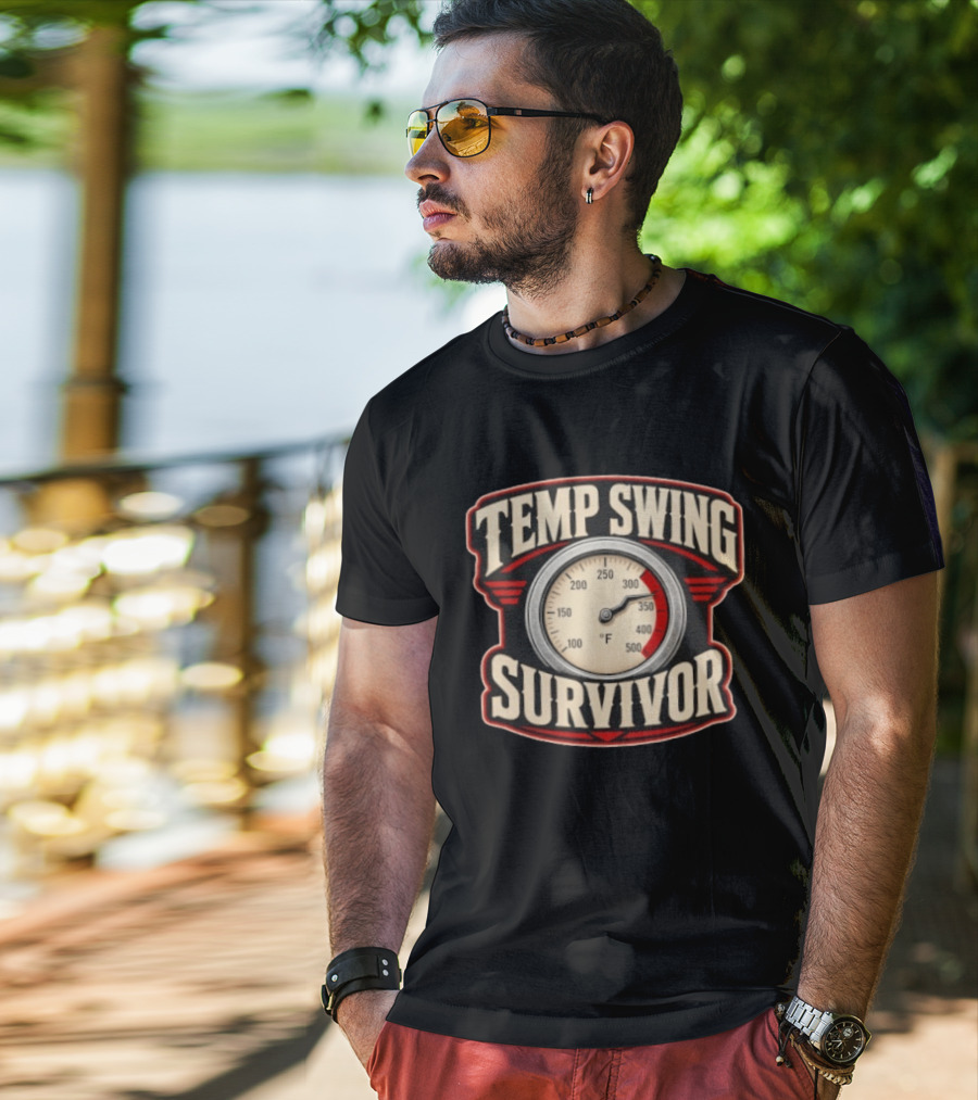 Temp Swing Survivor Thermometer T-Shirt