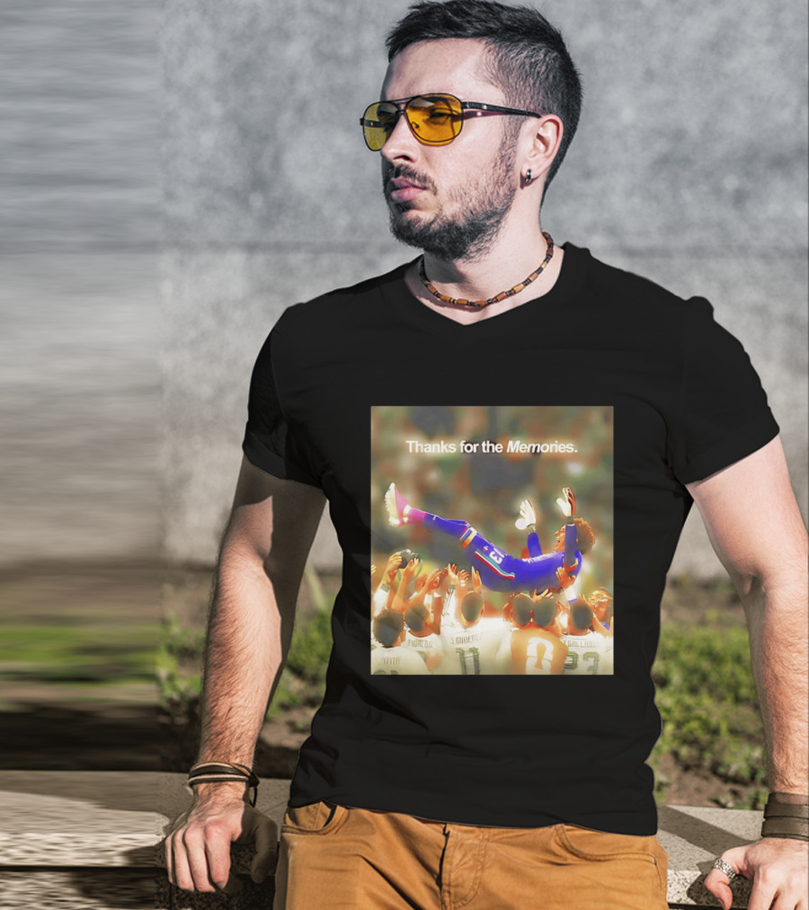 Guillermo Ochoa Thanks For The Memories Soccer Celebration T-Shirt