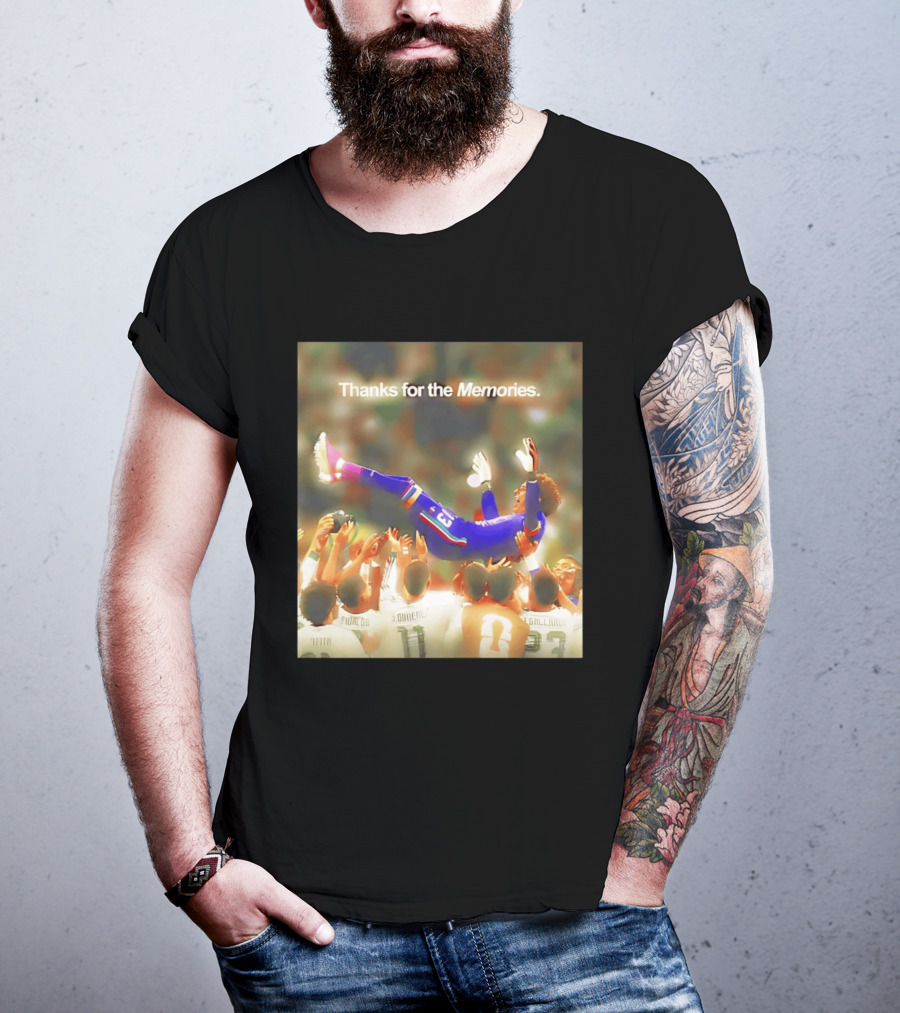 Guillermo Ochoa Thanks For The Memories Soccer Celebration T-Shirt