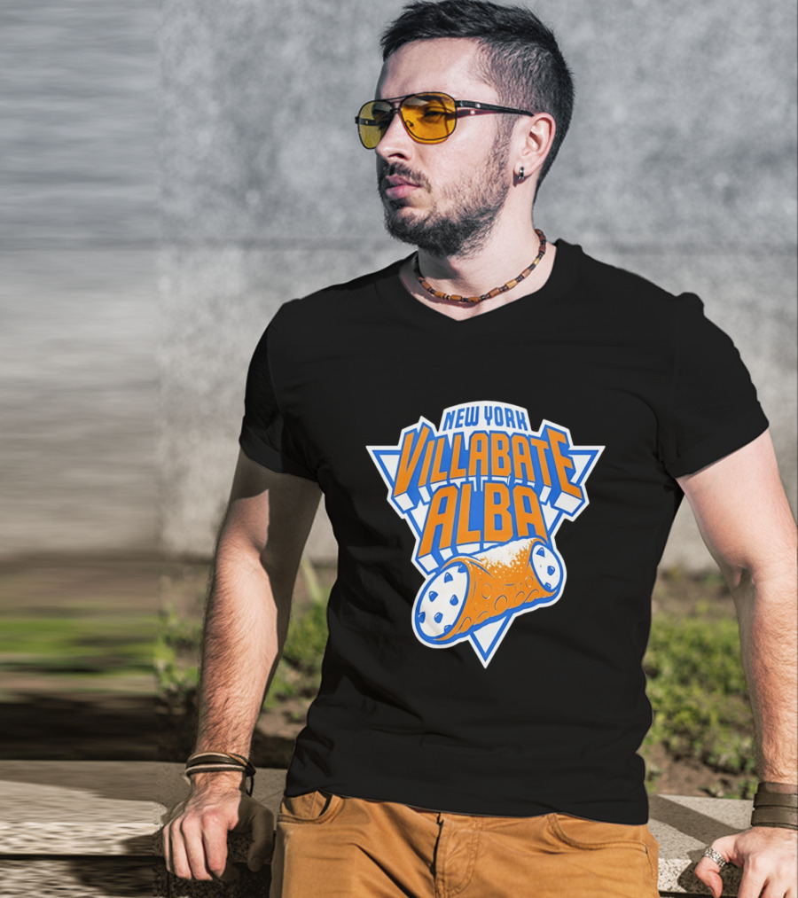 New York Villabate Alba Cannoli Basketball Fusion T-Shirt