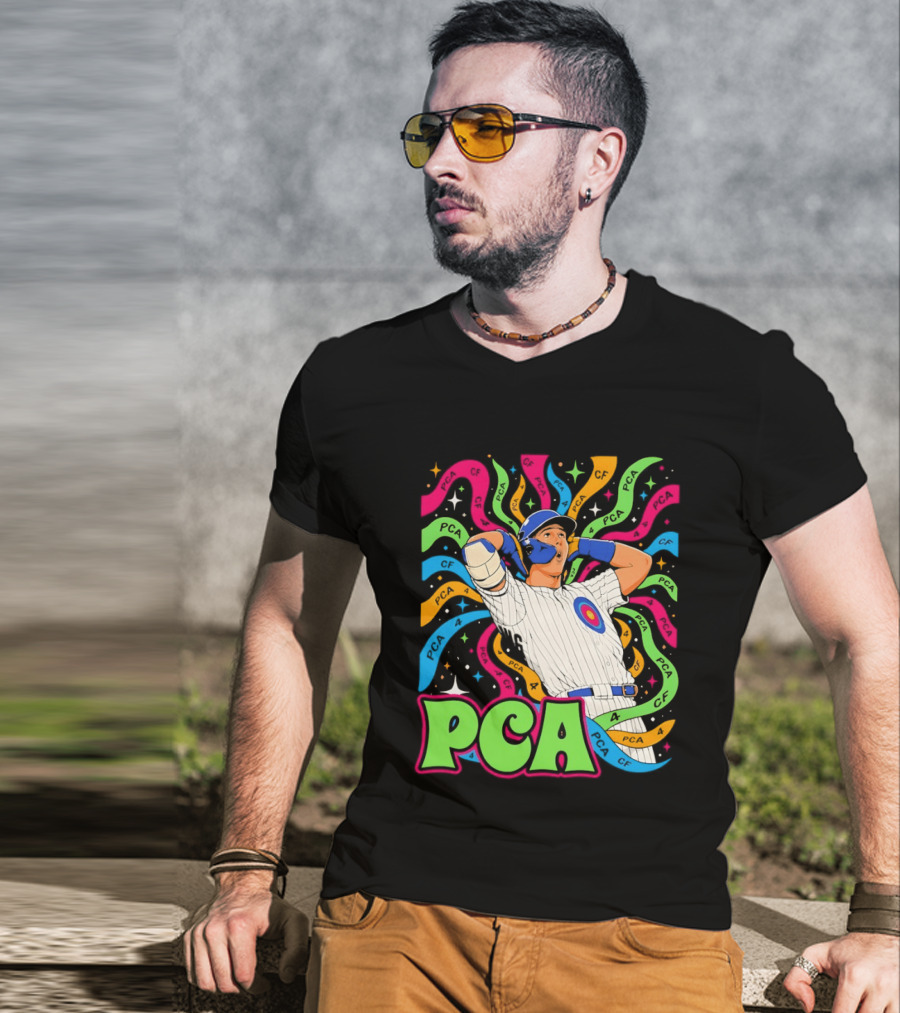 PCA Pete Crow Armstrong Chicago Cubs 90s MLB Baseball T-Shirt