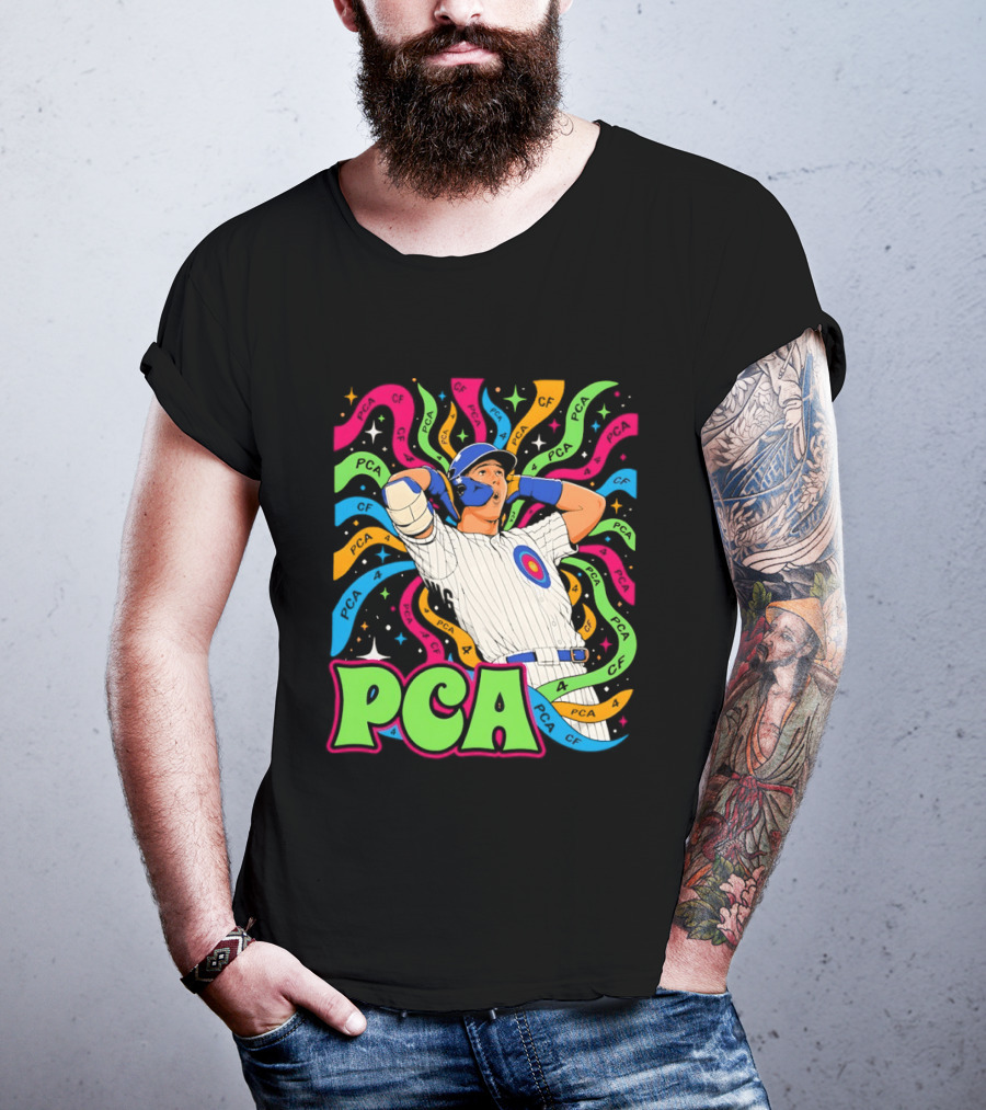 PCA Pete Crow Armstrong Chicago Cubs 90s MLB Baseball T-Shirt