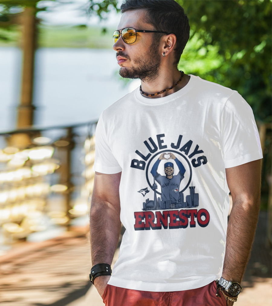 Toronto Blue Jays Skyline Ernesto Player T-Shirt