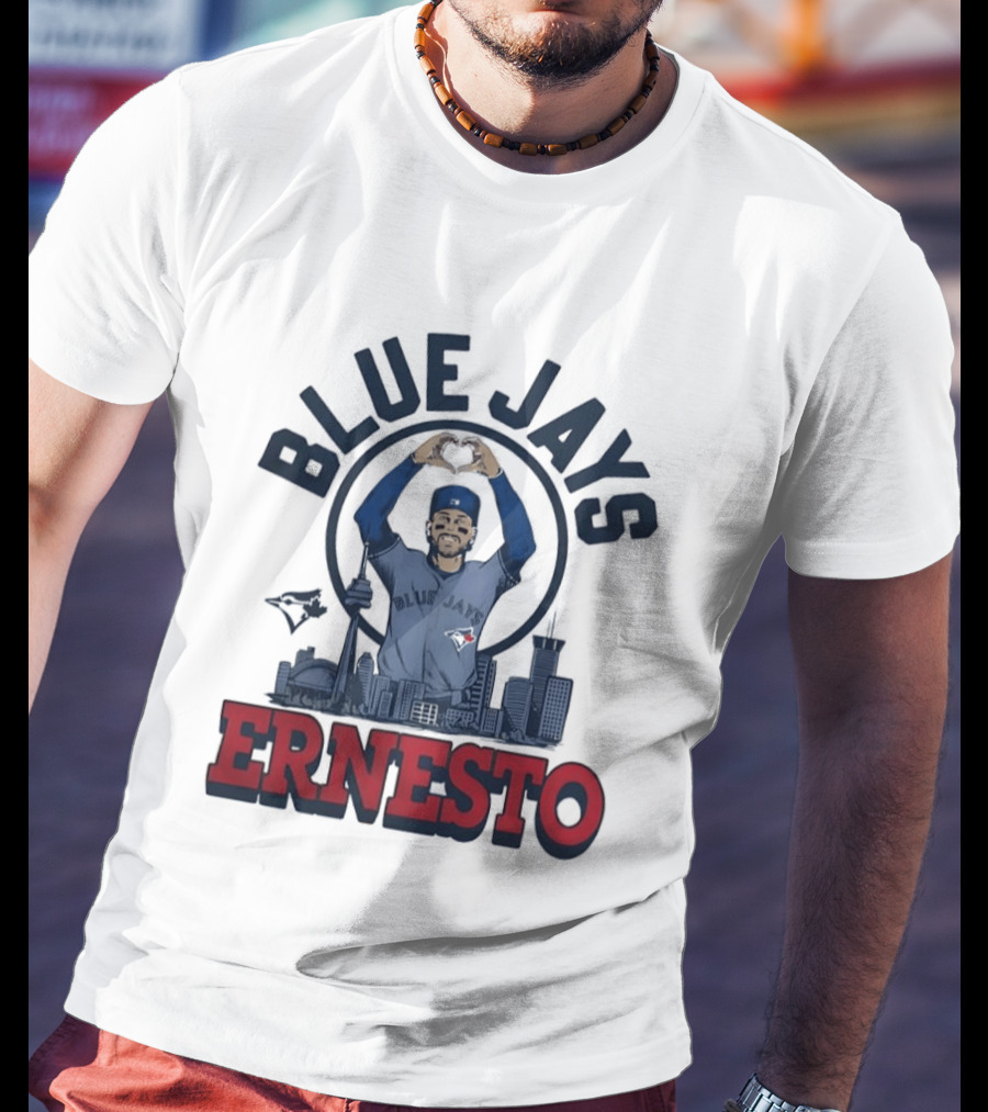 Toronto Blue Jays Skyline Ernesto Player T-Shirt