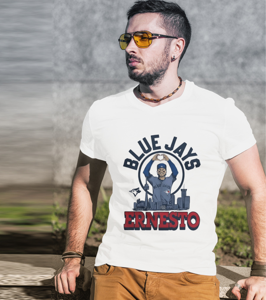 Toronto Blue Jays Skyline Ernesto Player T-Shirt