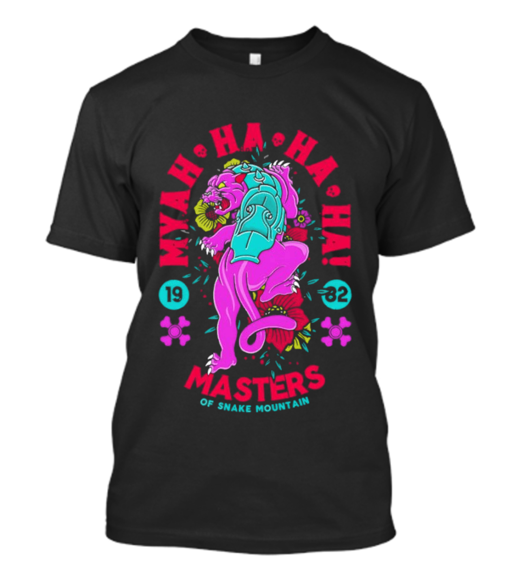 Mwah Ha Ha Ha Masters Of Snake Mountain 1982 T-Shirt