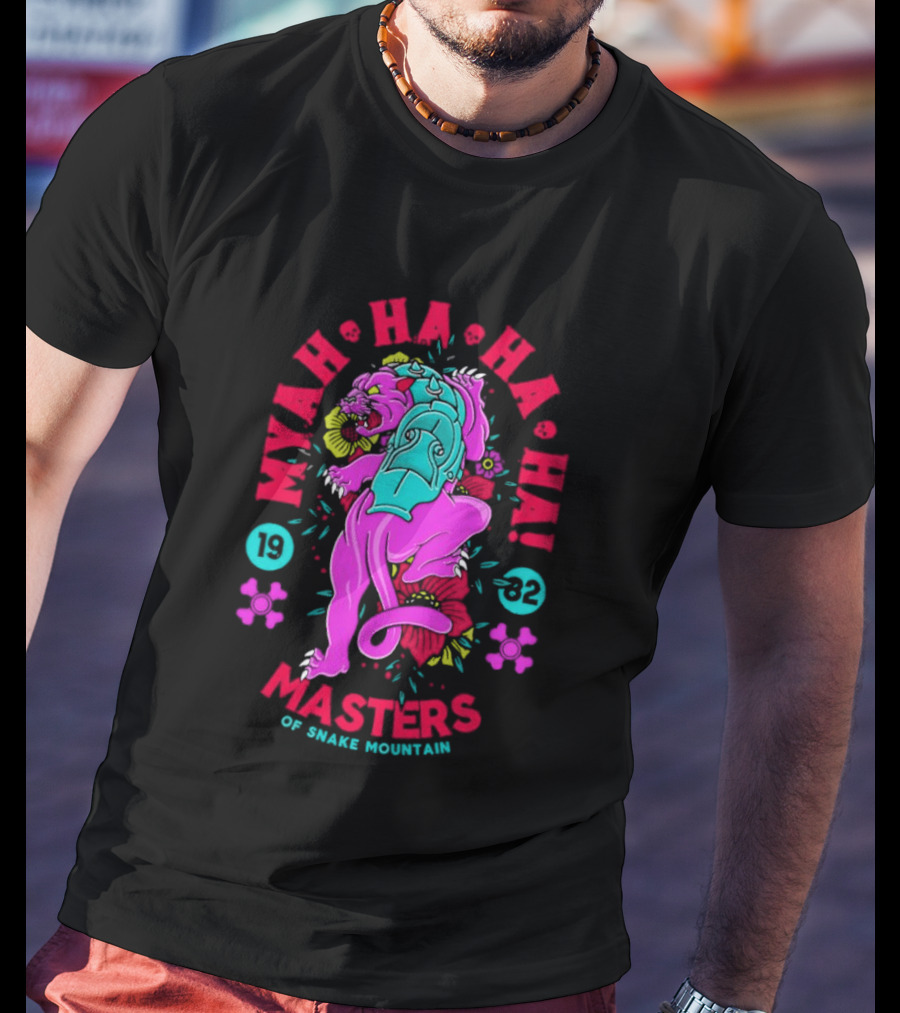 Mwah Ha Ha Ha Masters Of Snake Mountain 1982 T-Shirt