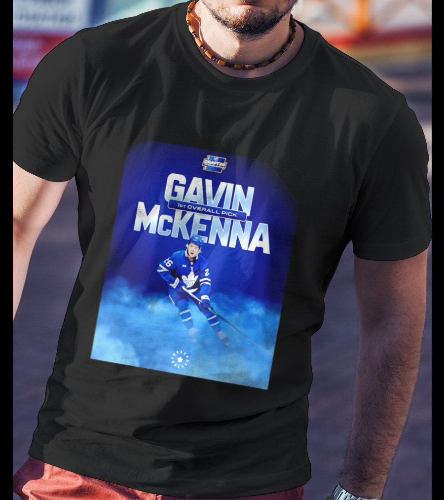 Gavin McKenna 1st Overall Pick 2026 NHL Draft Toronto Maple Leafs T-Shirt