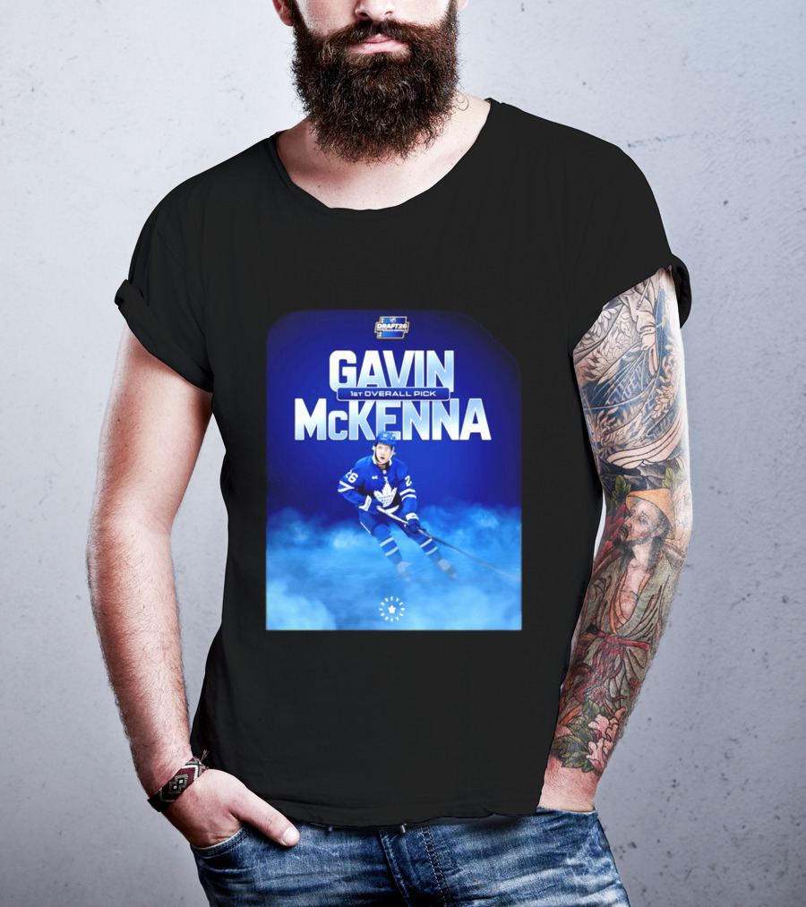 Gavin McKenna 1st Overall Pick 2026 NHL Draft Toronto Maple Leafs T-Shirt