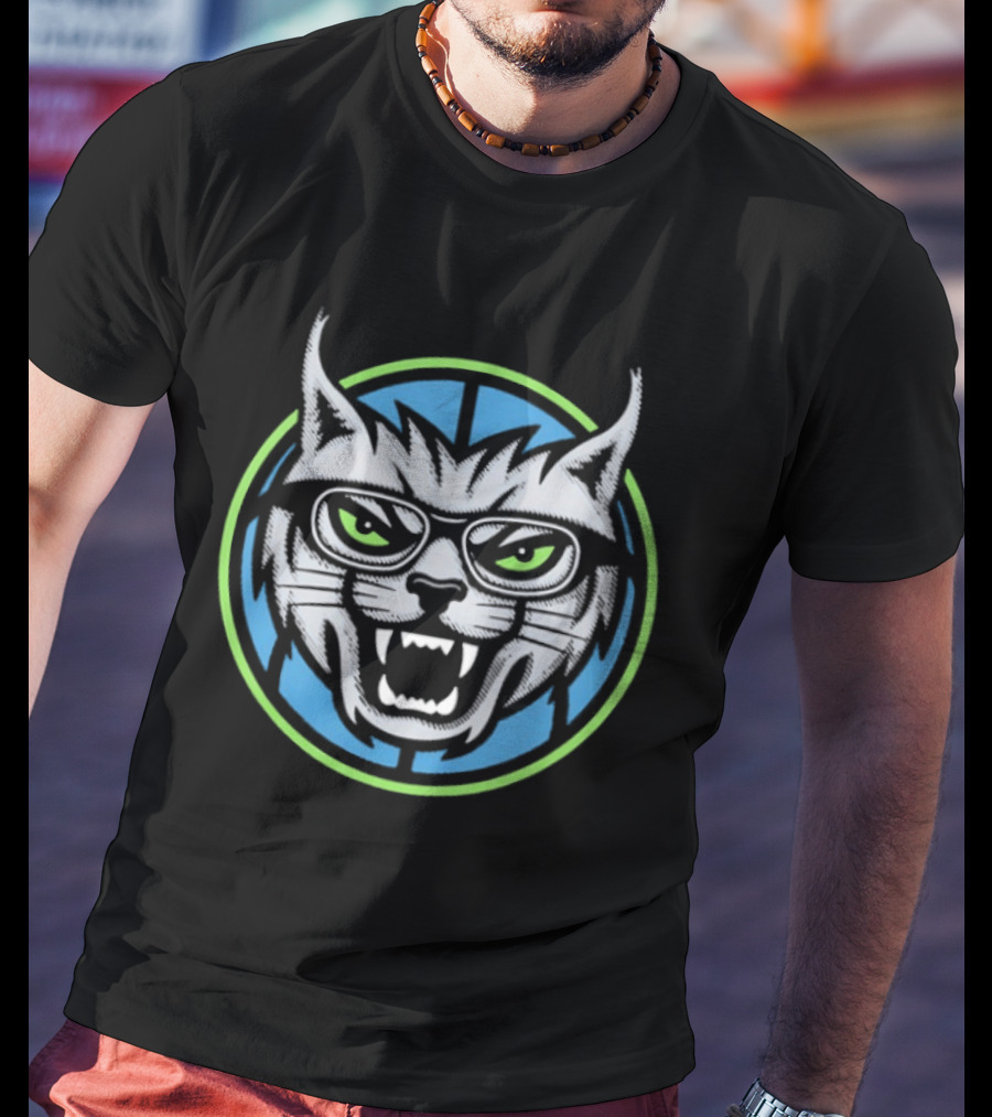 Minnesota Lynx Basketball Goggles Cat T-Shirt