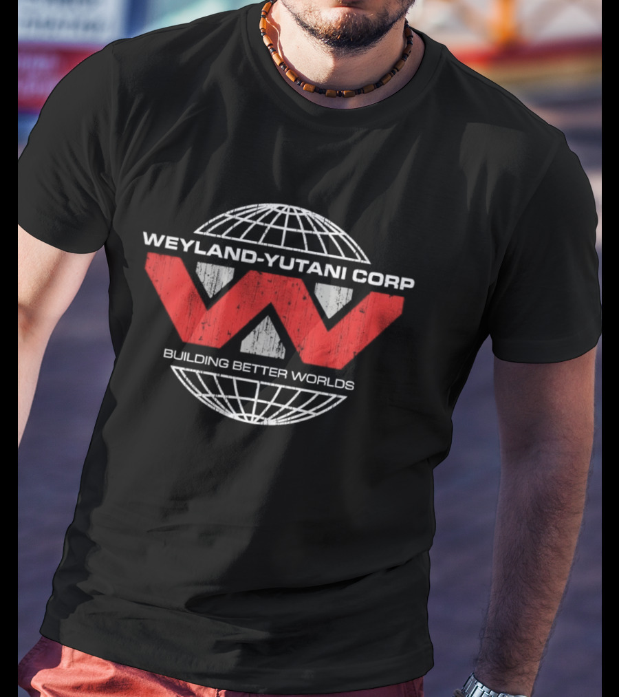 Weyland Yutani Corp Building Better Worlds Alien Franchise Merchandise T-Shirt