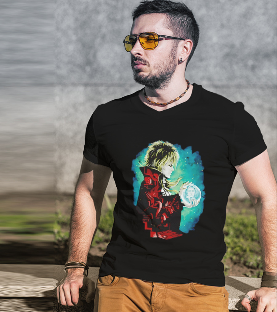 Labyrinth Jareth And Sarah Magic Orb T-Shirt