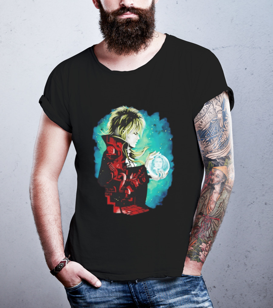 Labyrinth Jareth And Sarah Magic Orb T-Shirt