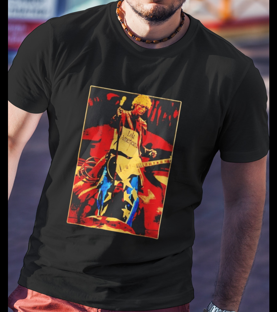 Lost Americana Kurt Cobain Nirvana Grunge T-Shirt