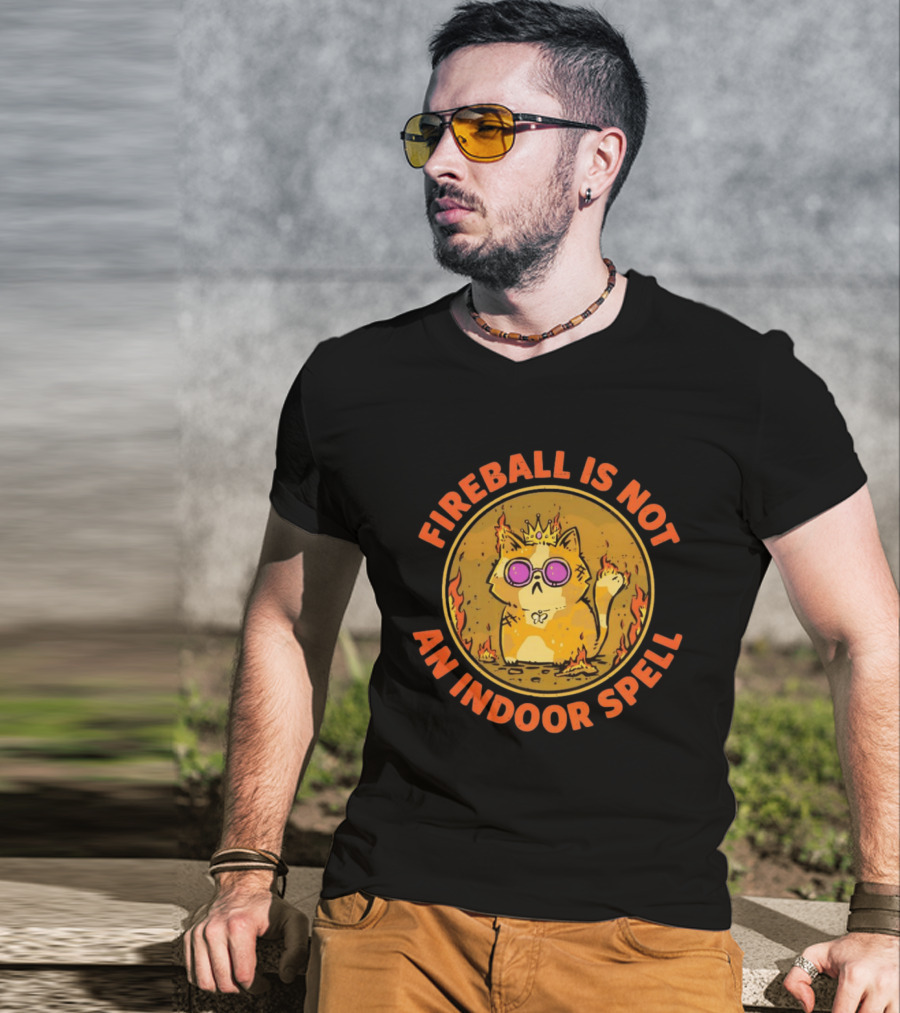 Princess Donut Fireball Is Not An Indoor Spell Dungeon Crawler Carl T-Shirt
