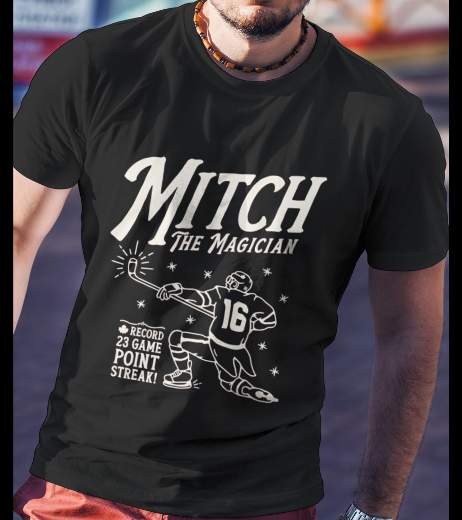 Mitch The Magician 16 Toronto Maple Leafs 23 Game Point Streak T-Shirt
