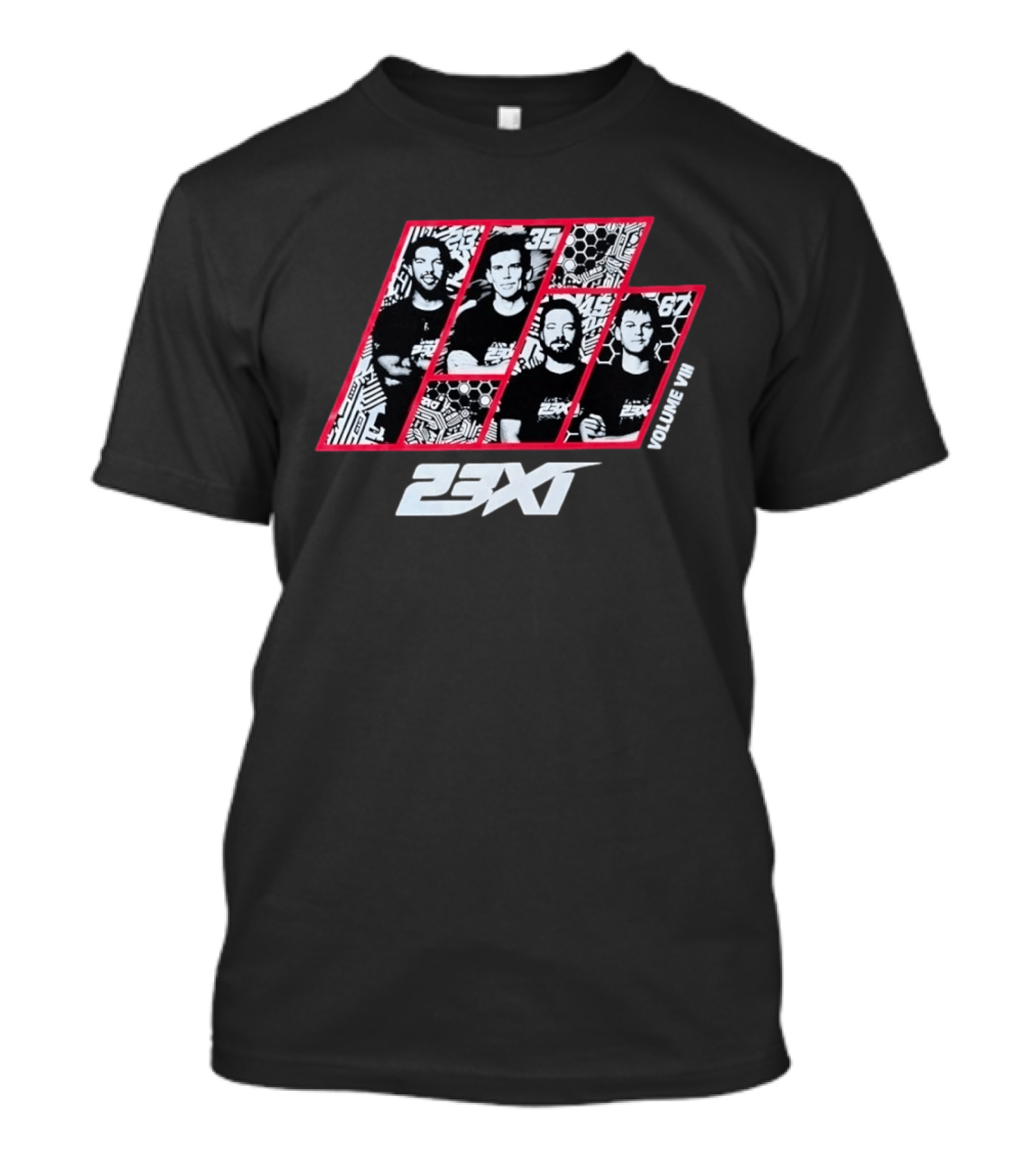 23XI Racing Volume VII NASCAR Bubba Wallace Dr Martens 67 T-Shirt