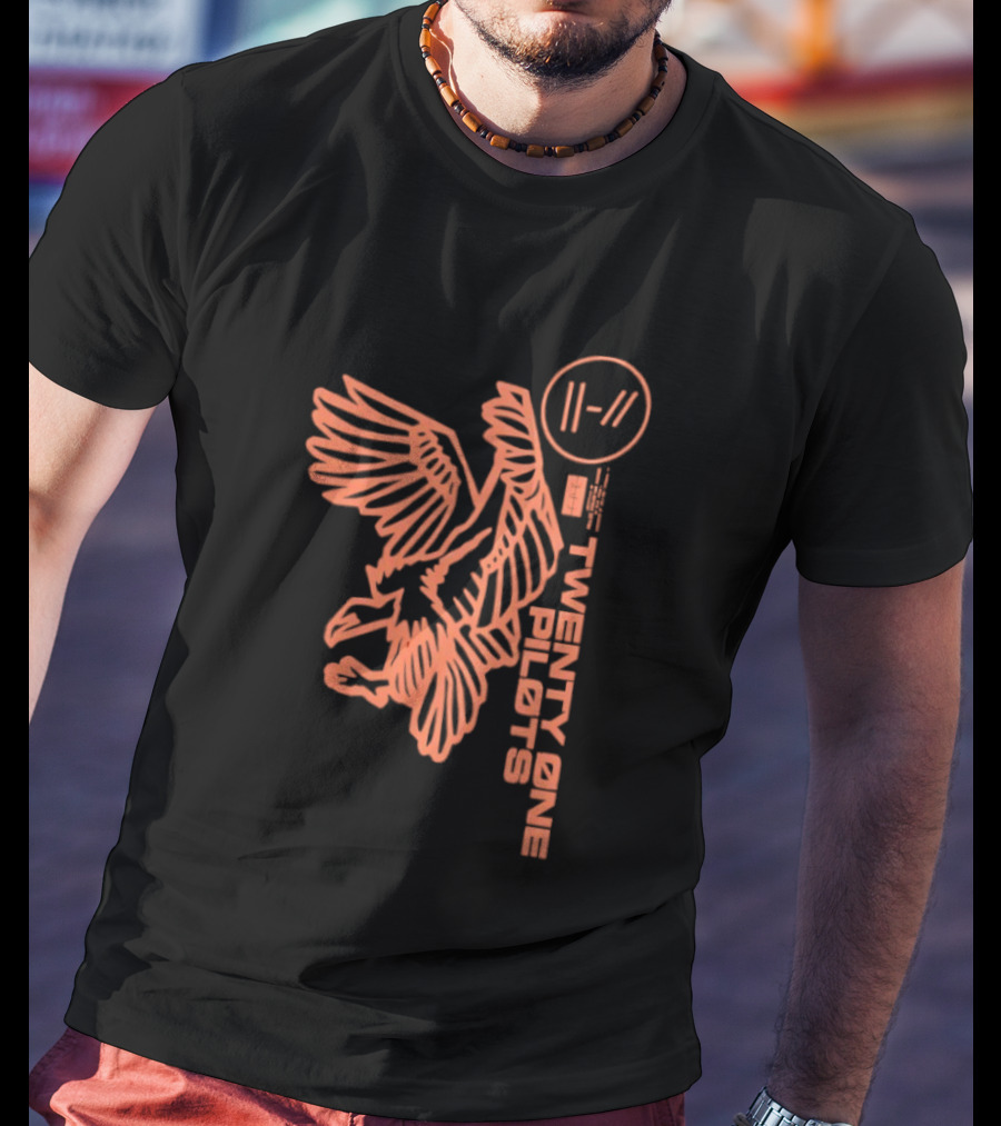 Twenty One Pilots Trench Vulture La Prima Estate Festival T-Shirt