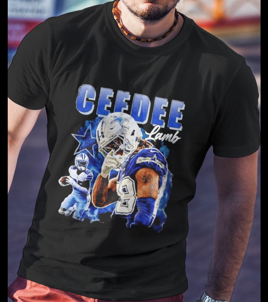 CeeDee Lamb Dallas Cowboys 88 NFL Draft Player 2026 T-Shirt