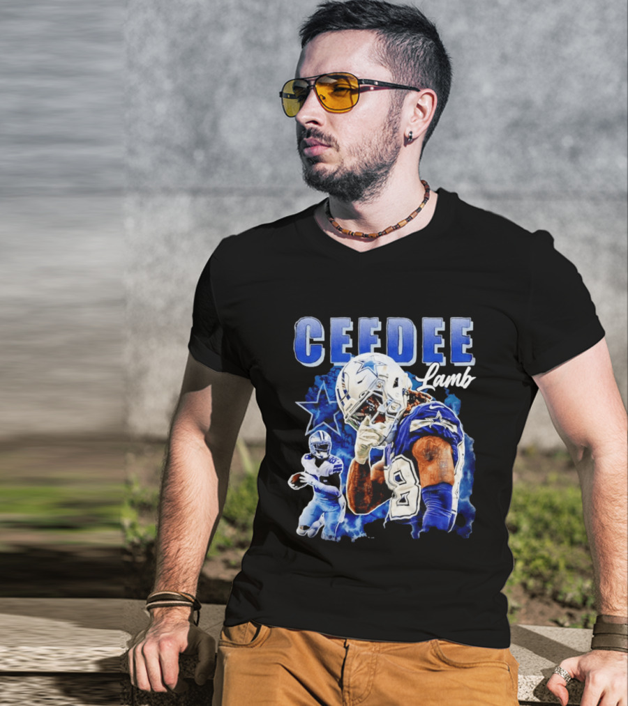 CeeDee Lamb Dallas Cowboys 88 NFL Draft Player 2026 T-Shirt