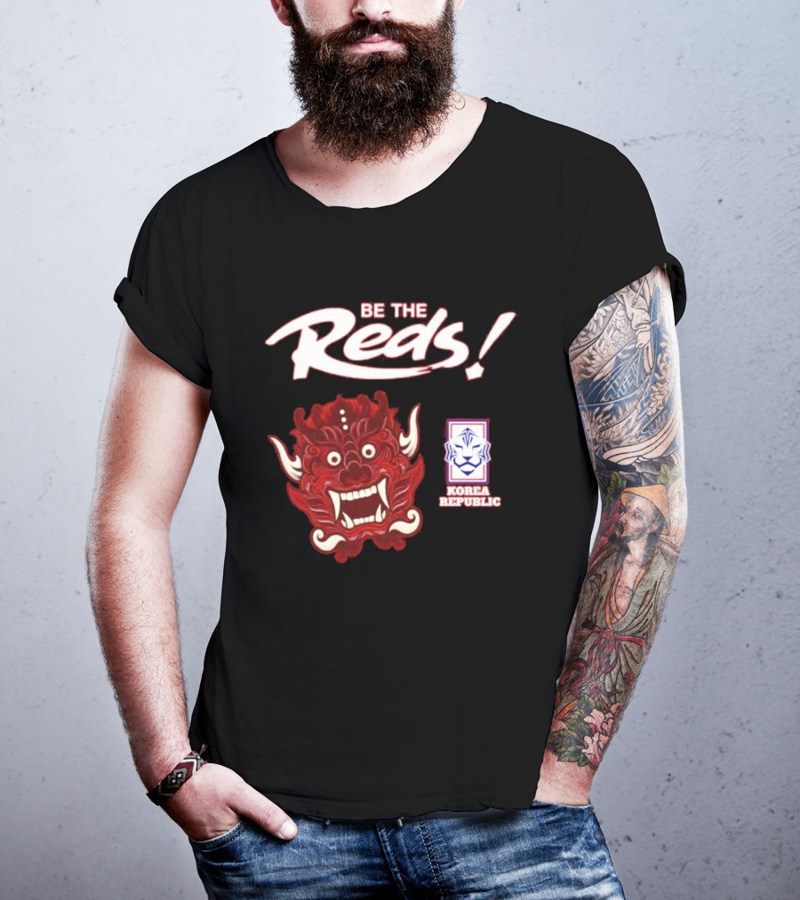 Korea Republic Be The Reds Taeguk Warriors Football Team T-Shirt