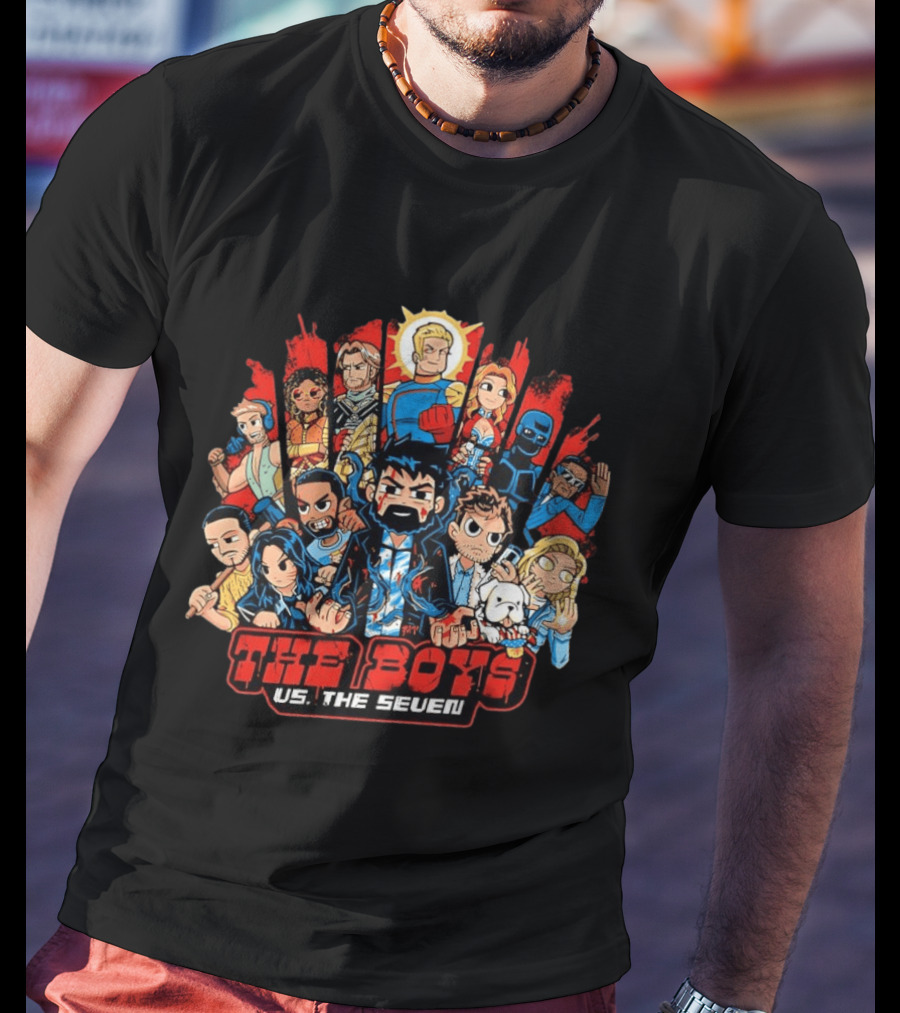 The Boys Vs The Seven Scott Pilgrim T-Shirt