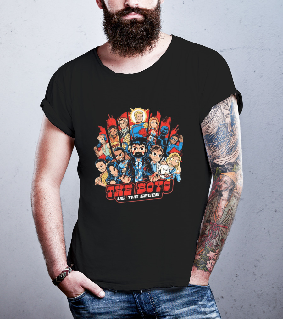 The Boys Vs The Seven Scott Pilgrim T-Shirt