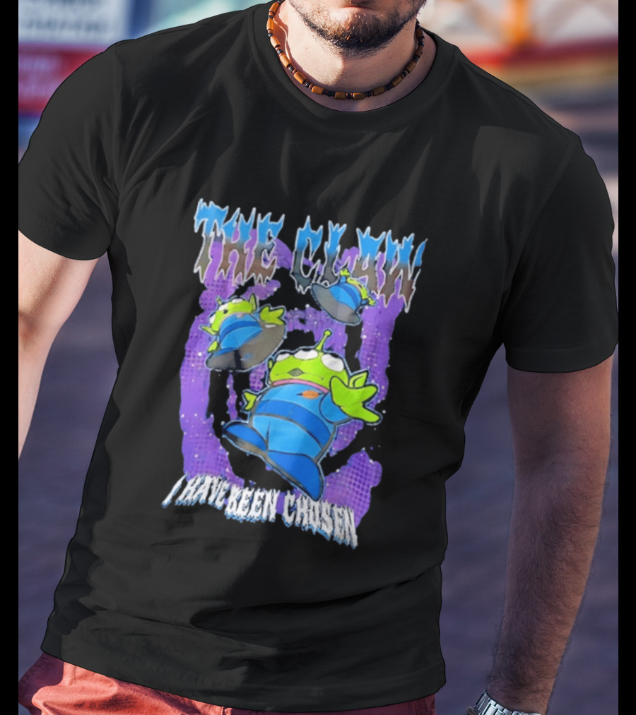 Toy Story Aliens The Claw I Have Been Chosen Pixar Movie Iconic Scene T-Shirt