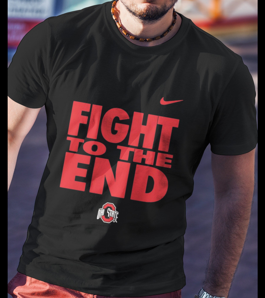 Ohio State Buckeyes Fight To The End Nike Sportswear T-Shirt