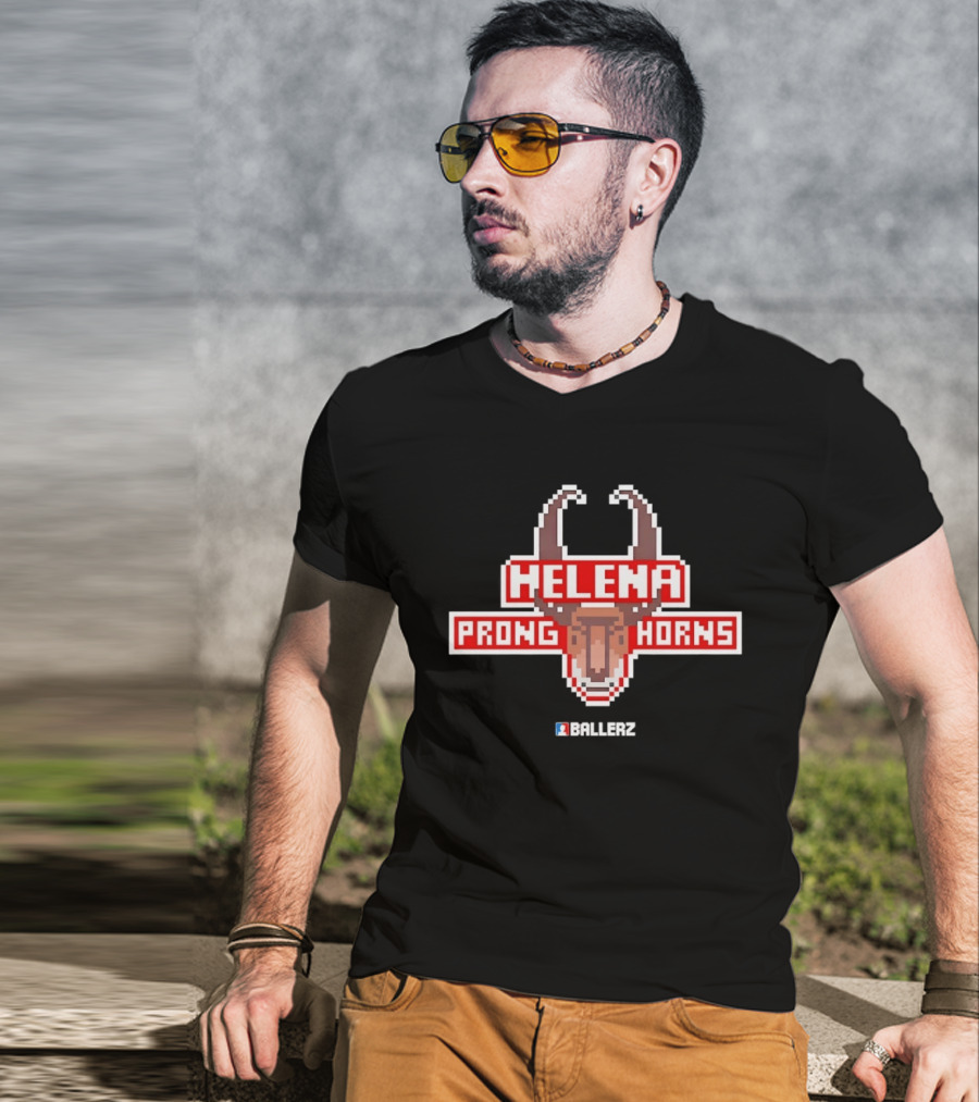 Helena Pronghorns Ballerz Sports Team T-Shirt