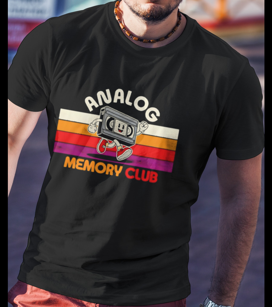 Analog Memory Club VHS Tape T-Shirt