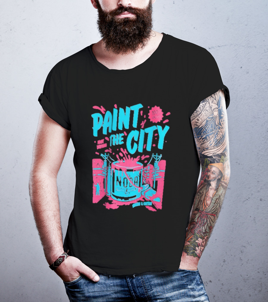 Paint The City Nola New Orleans Drew Orleans T-Shirt