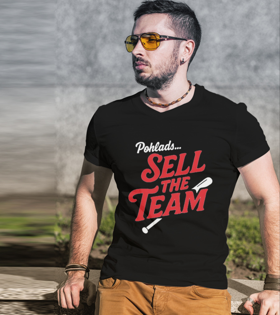 Pohlads Sell The Team Minnesota Baseball Fan Demand T-Shirt