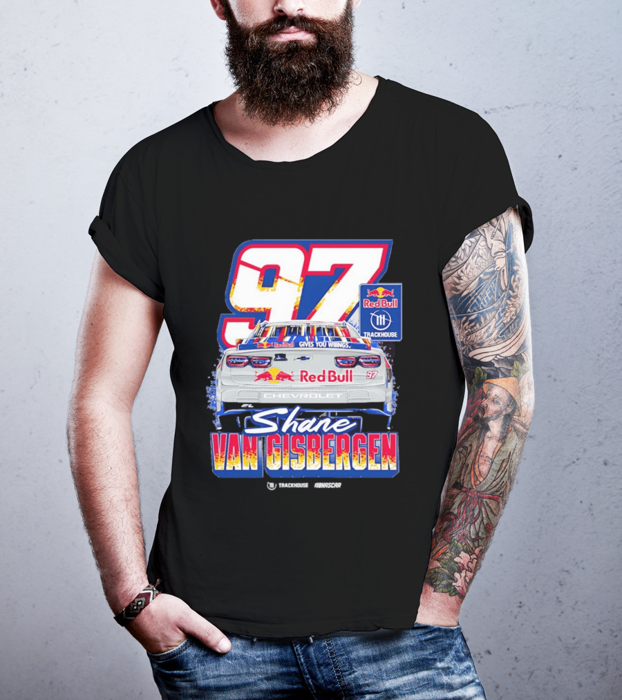 Shane Van Gisbergen 97 Red Bull Trackhouse NASCAR Chevrolet T-Shirt