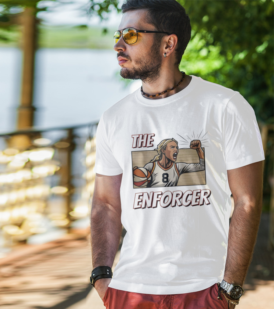 The Enforcer Basketball Player 8 Indiana Star Sophie T-Shirt
