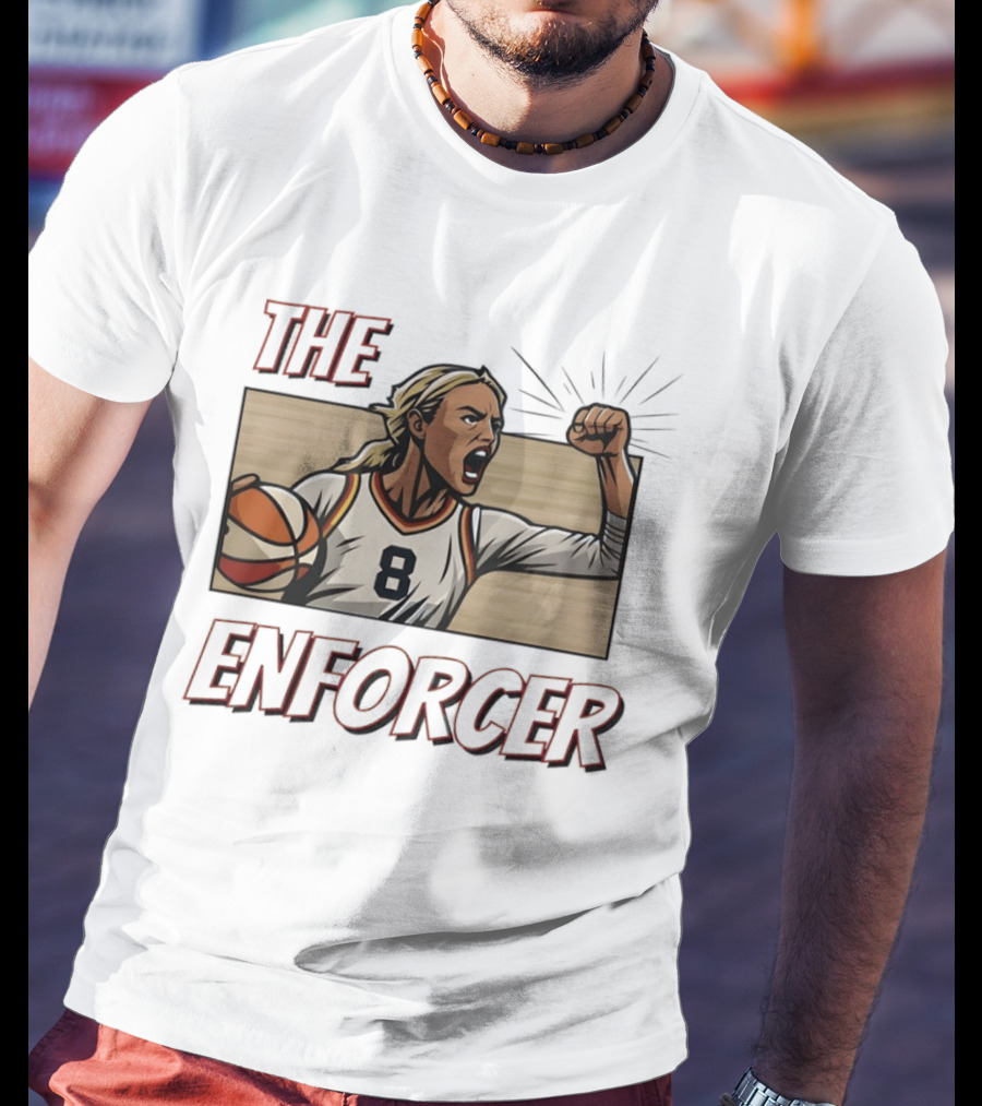 The Enforcer Basketball Player 8 Indiana Star Sophie T-Shirt