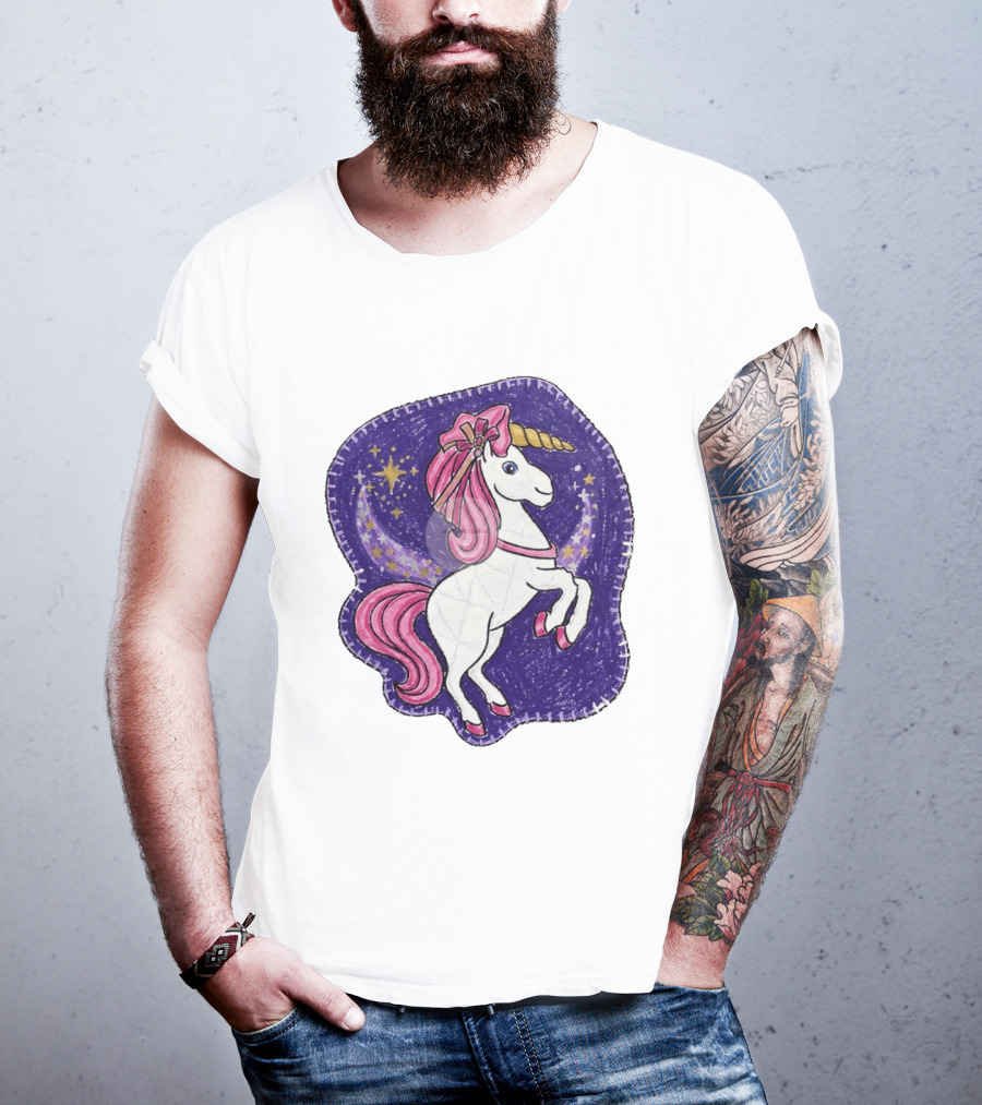 Lizzie Unicorn Dreams Come True Disney Starry Night T-Shirt