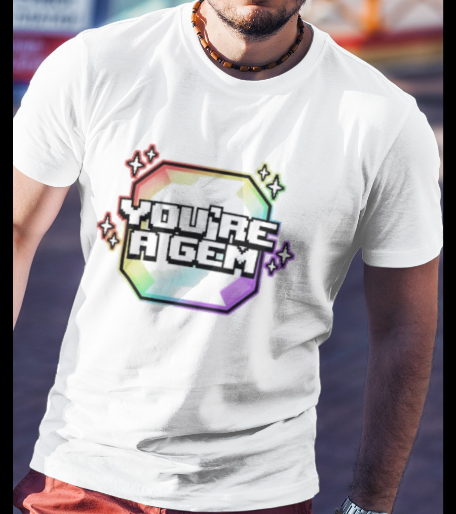 You're A Gem Emidivergent Pride Stars Rainbow T-Shirt