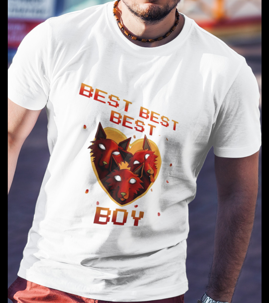 BEST BEST BEST BOY Fox Trio T-Shirt