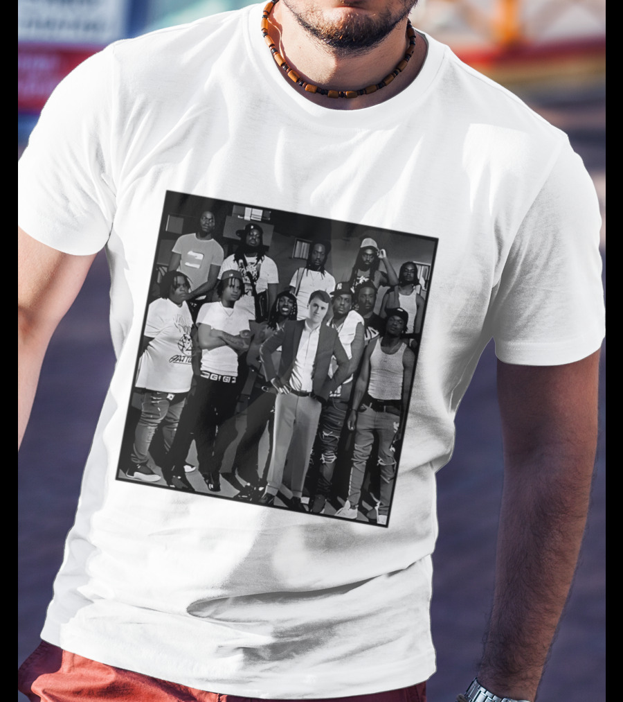 Group Photo Urban Streetwear Crew Team T-Shirt