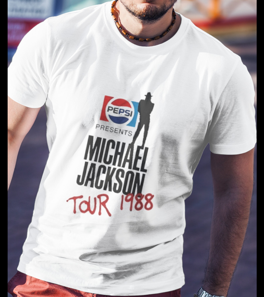 Pepsi Presents Michael Jackson Tour 1988 T-Shirt