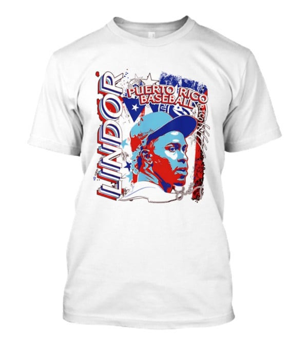Francisco Lindor Puerto Rico Baseball MLB Player T-Shirt