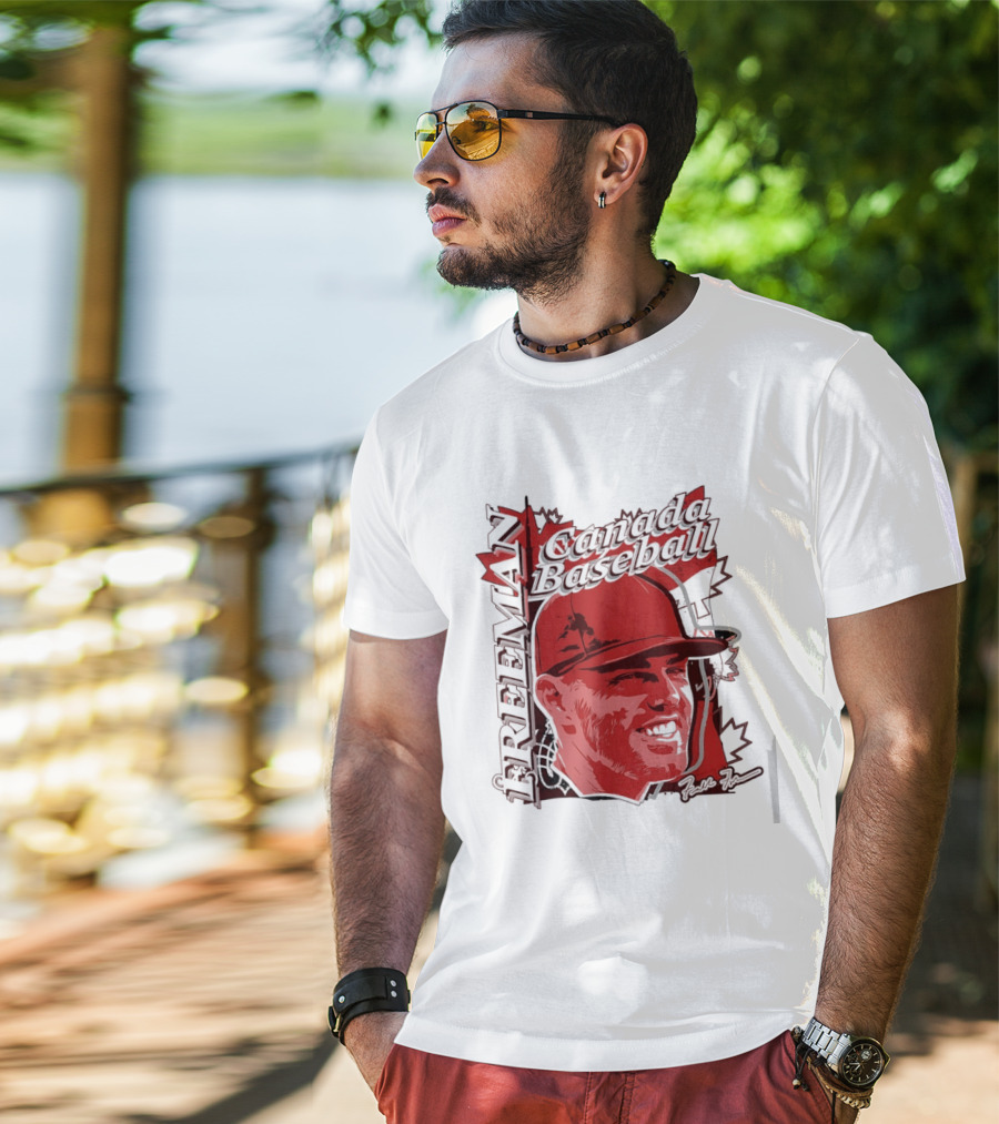 Freddie Freeman Canada Baseball MLB T-Shirt
