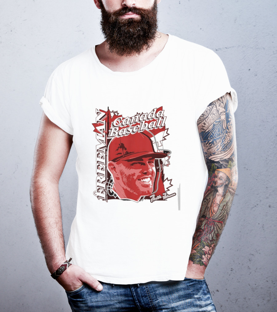 Freddie Freeman Canada Baseball MLB T-Shirt