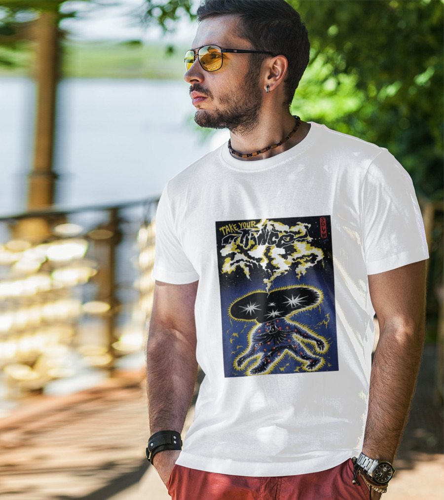 Take Your Chance SLW Electric Cosmic Figure Explosion T-Shirt