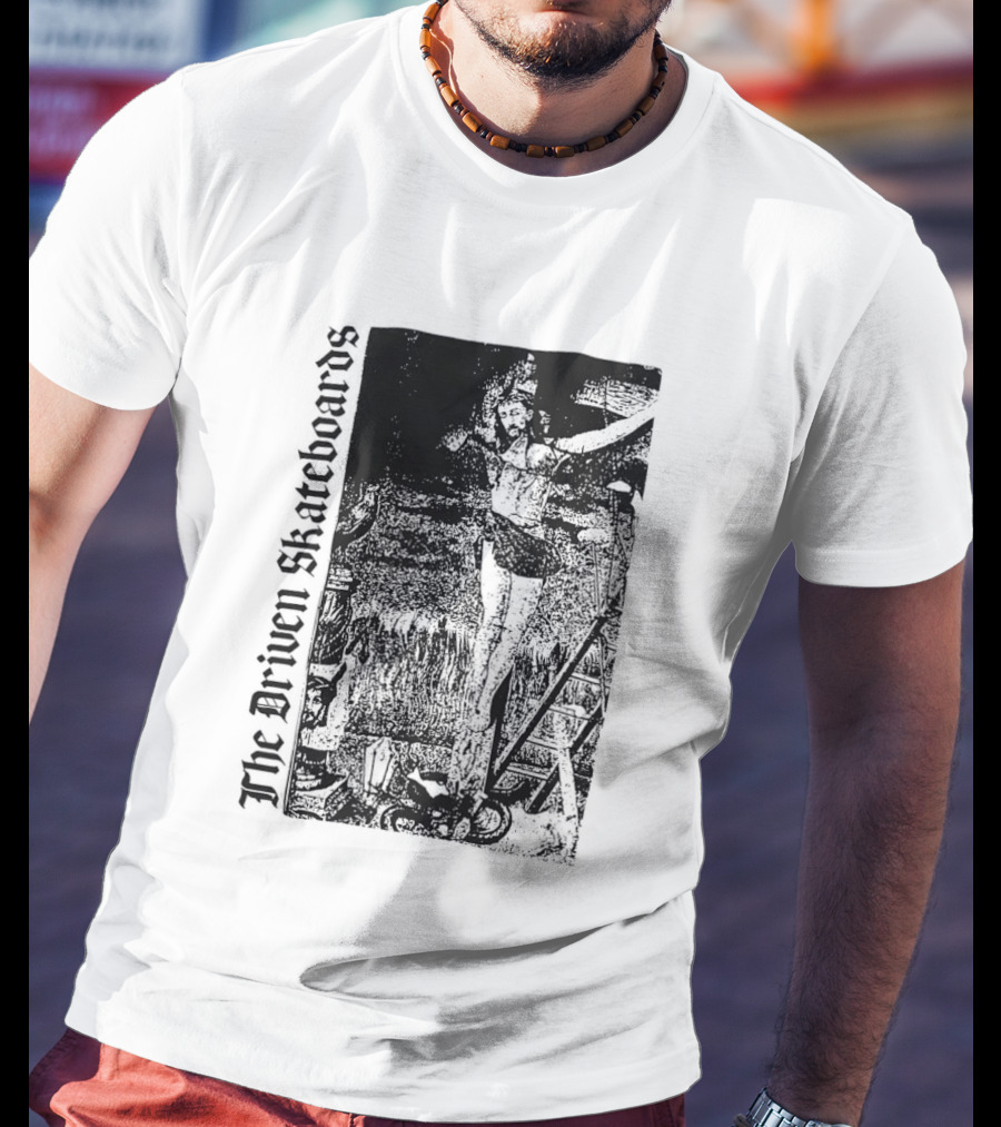 The Driven Skateboards Skeleton Rider T-Shirt