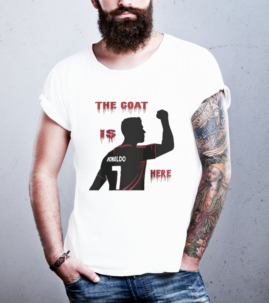The Goat Is Here Cristiano Ronaldo 7 T-Shirt
