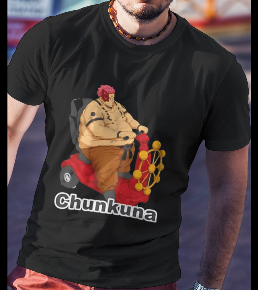Chunkuna Jujutsu Kaisen Sukuna Parody Anime Manga T-Shirt